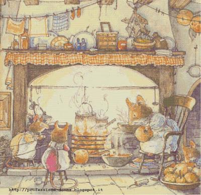 Schema a punto croce: Beatrix Potter_4