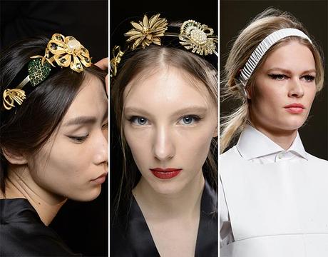 Accessori per capelli: cosa dicono le sfilate per questo autunno 2015