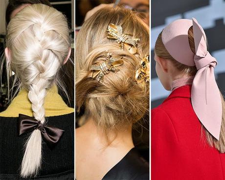 Accessori per capelli: cosa dicono le sfilate per questo autunno 2015