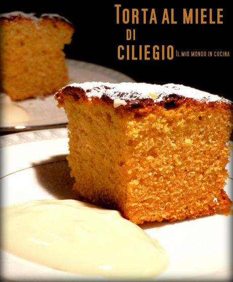 TORTa al MIELE di CILIEGIO