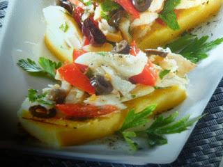 cucina light - crostini di polenta