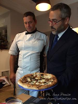 I bon bon al cioccolato di pizza gourmet Giuseppe Vesi e Gay Odin