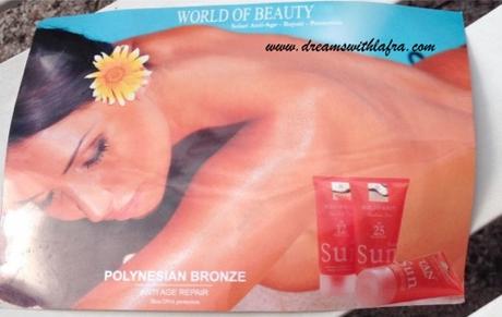 I solari della linea Sun Beauty World of Beauty 