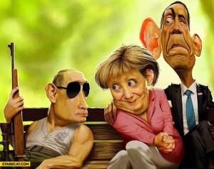 putin-merkel-obama-caricature