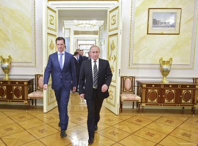 La visita a sorpresa di Bashar al Assad a Mosca