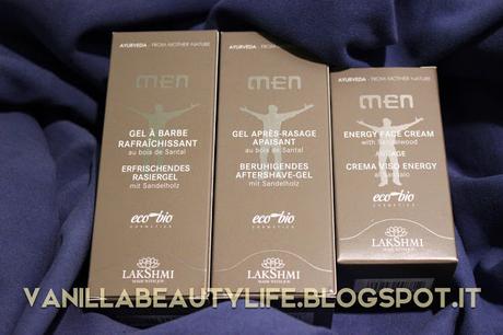 LakShmi - Linea MEN (Energy Face Cream, Fresh Shaving Gel, Soothing Aftershave Gel)