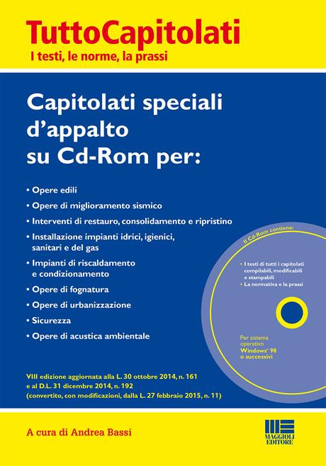 8891614100 Capitolati speciali d’appalto: uno strumento di lavoro per la compilazione