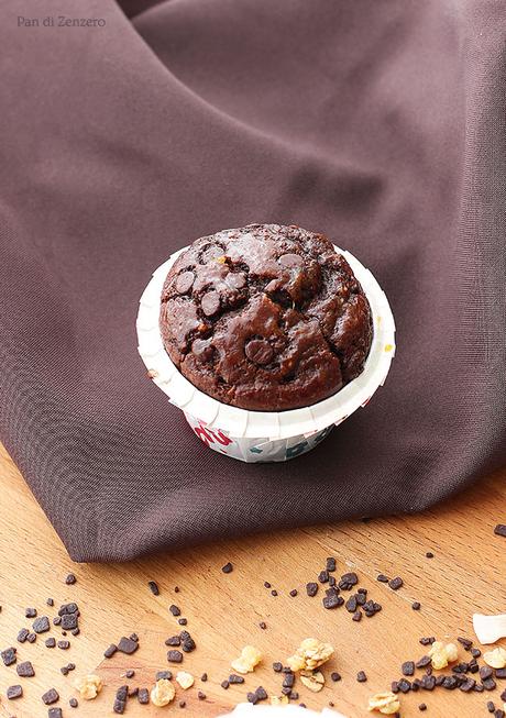 muffin soffici al cioccolato