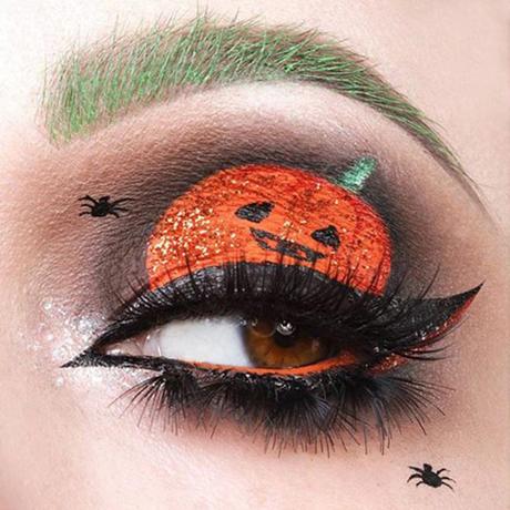 halloween-make up-occhi-zucca