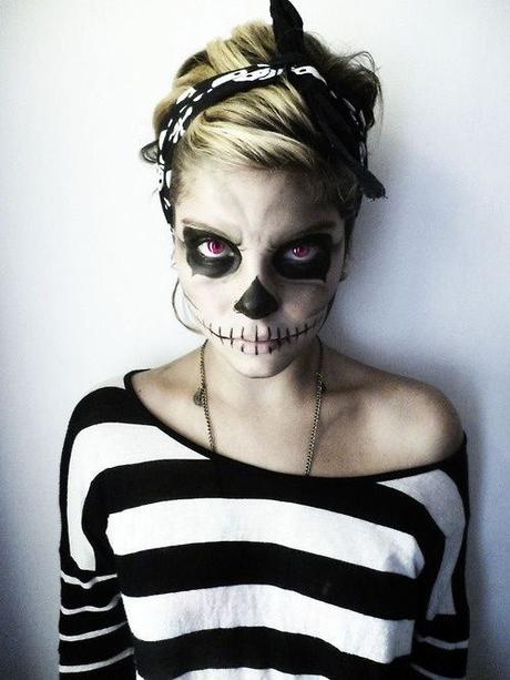 halloween-make up-scheletro-2015