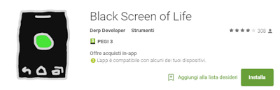 Black Screen of Life: ascoltare musica da YouTube a schermo spento