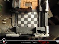 Costruzione 198: Piano nobile - perimetro murario e paramento dicromo (2)
