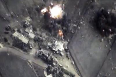 I jet russi conducono nuovi raid aerei contro le basi dell'Isis in Siria