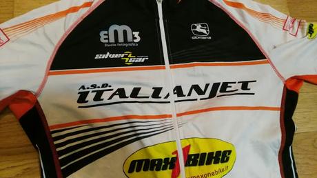 MAGLIA Giordana regalo Body pantaloncino CICLISMO Taglia L Large ITALIA