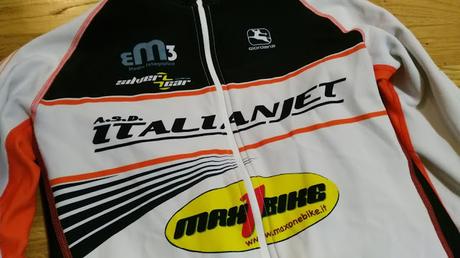 MAGLIA ALE' mezza stagione ITALIANJET Italia per CICLISMO TAGLIA L large usata