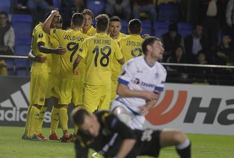 Europa League, girone E: Goleada Villarreal ma è il Rapid Vienna in testa!