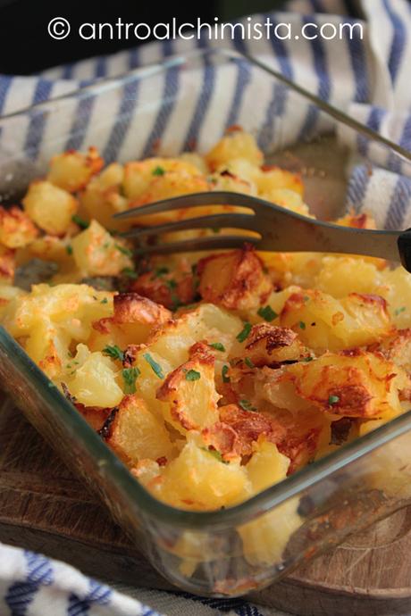 Patate Arrosto al Parmigiano e Prezzemolo