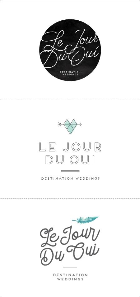 Project | Le Jour du Oui Identity Restyling | #01