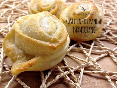 roselline di pane al parmigiano