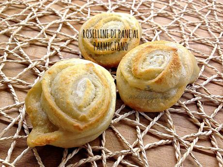 roselline di pane al parmigiano