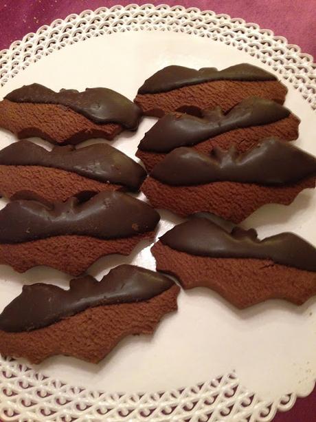 Bimby, Biscotti Pipistrelli al Cioccolato per Halloween