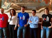 PAVIA. magliette indossata Edimes, Pavia Calcio, Rinascita Volley.