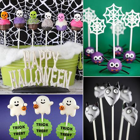 Idee Cake pops Halloween