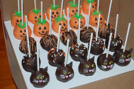 Idee Cake pops Halloween