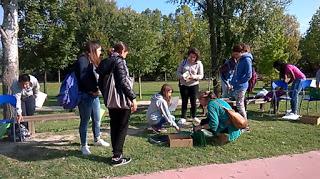 Sketiching con gli studenti dell'Istituto Bazoli di Desenzano