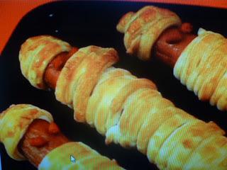 antipasti sfiziosi -mummie alla sfoglia