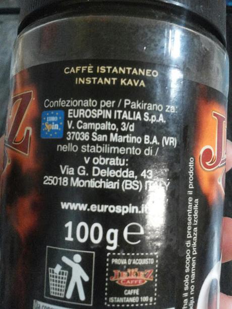Caffè Solubile Eurospin