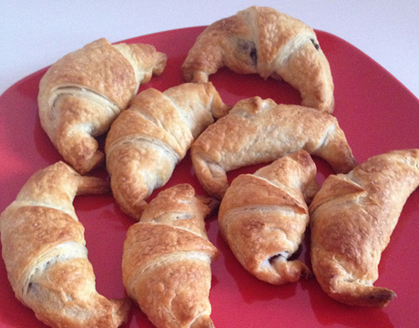 Cornetti alla nutella E marmellata