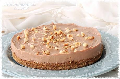 cheesecake con nutella, ricetta bimby