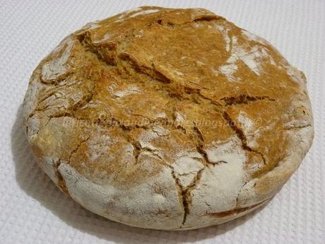 Pane con crusca senza impasto