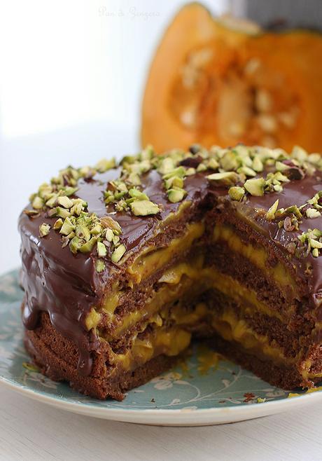 torta halloween vegan