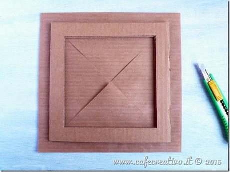 come fare cornice cartone e carta - tutorial by cafecreativo (4)