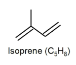 struttura isoprene