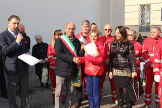 VOGHERA (pv). La C.R.I. vogherese ha inaugurato un doblò per diversamente abili.