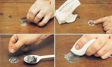 Macchie sui denti, macchie sul legno, consigli casalinghi