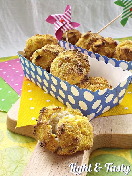 (Veg) Polpette di tofu e cavolfiore (cottura al forno)