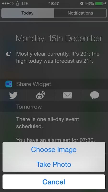 Cydia (iOS 9.x.x) – Share Widget (iOS 8 & 9), i pulsanti di Facebook e Twitter nel Control Center si aggiorna supportando anche iOS 9.x.x [Aggiornato 1.3-2]