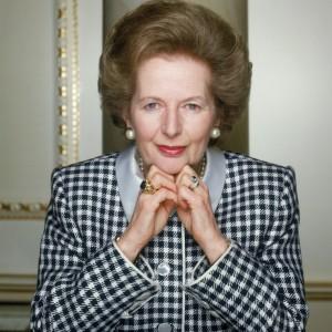 Margaret Thatcher, British Conservative Prime Minister from 1979 to 1990, circa 1990. (Photo by Terry O'Neill/Hulton Archive/Getty Images)