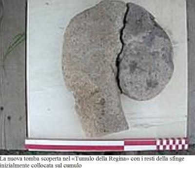 Archeologia. Scoperta in Etruria una piccola agorà  che univa il mondo dei vivi con quello dei morti: il tumulo della regina