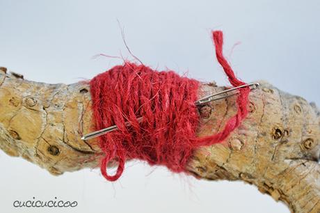 Come creare un porta collane fai da te dalla radice di una canna senza attrezzi o capacità manuali! www.cucicucicoo.com