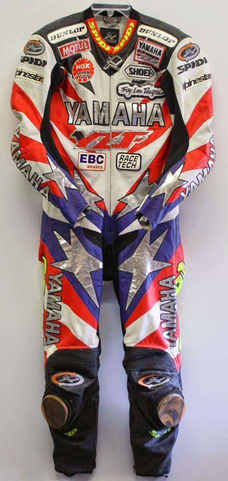 Spidi Racing Suit Scott Russell 1997 - MotoMemorabilia.com