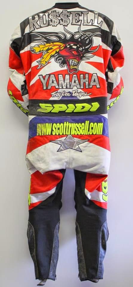 Spidi Racing Suit Scott Russell 1997 - MotoMemorabilia.com