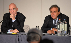 Gianni Infantino e Michael Platini (uefa.org)