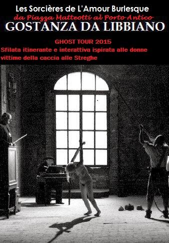 GHOST TOUR 2015 IL LABORATORIO DELLE SIRENE SOPHIE LAMOUR ACQUARIO DI GENOVA