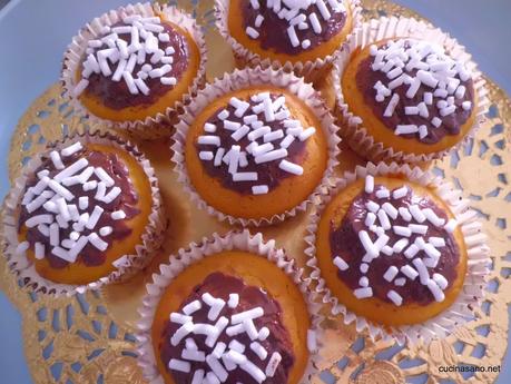 Cupcakes alla Zucca Gialla e Vaniglia (senza burro e uova)