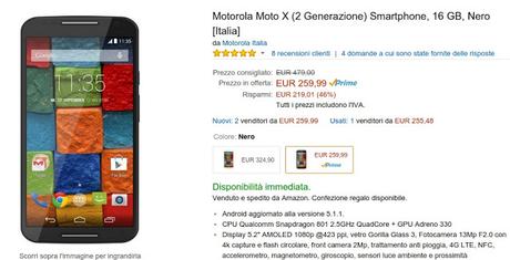 Motorola Moto 2014 sempre 